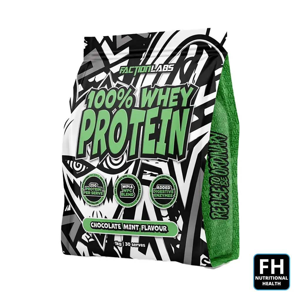 Choc Mint Factional Labs 100% Whey Protein (1kg) NOW available at Functional Health